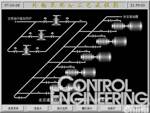 外输泵画面